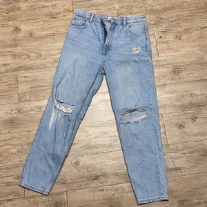 Zara mom jeans